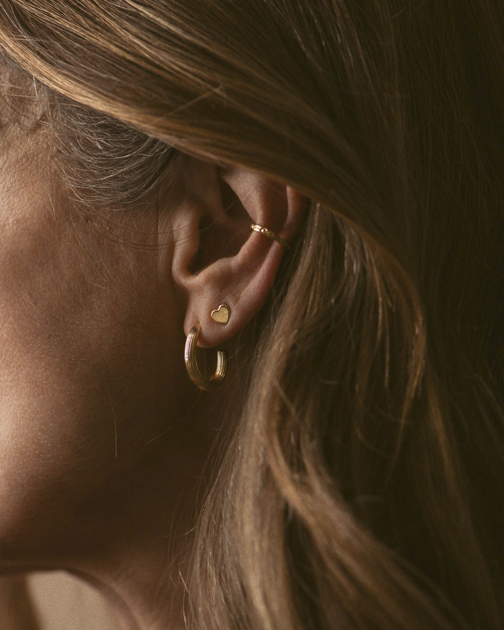 Boucle d'oreille Puce Amour • Unité - Image 4