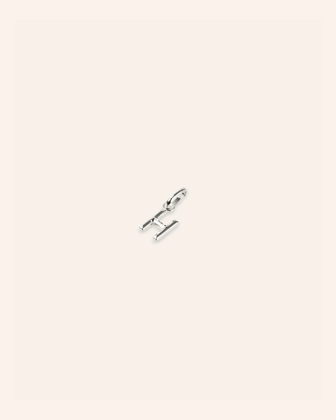 Pendentif Lettre H